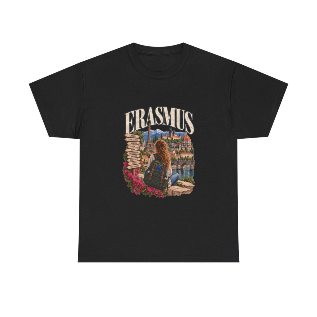 Erasmus Print T-shirt | Erasmus T-Shirt