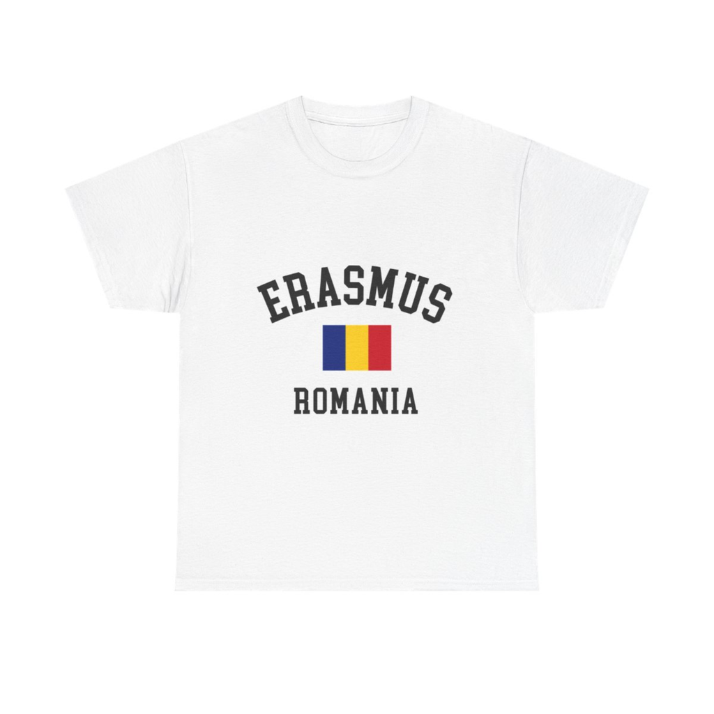 Erasmus Romania T-shirt Print 1 | Erasmus T-Shirt