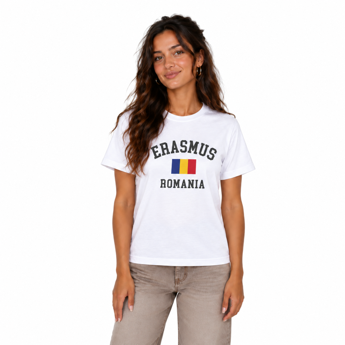 Erasmus Romania T-shirt Print 1 | Erasmus T-Shirt