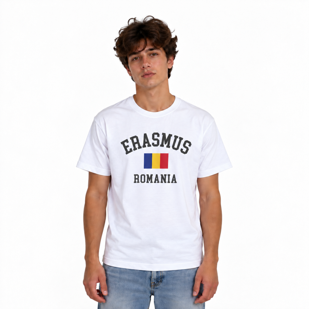 Erasmus Romania T-shirt Print 1 | Erasmus T-Shirt