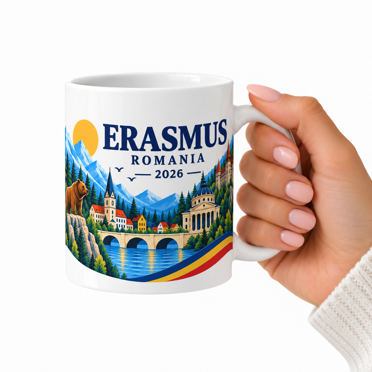 Erasmus Romania Print 1 Mug | Erasmus Ceramic Mug