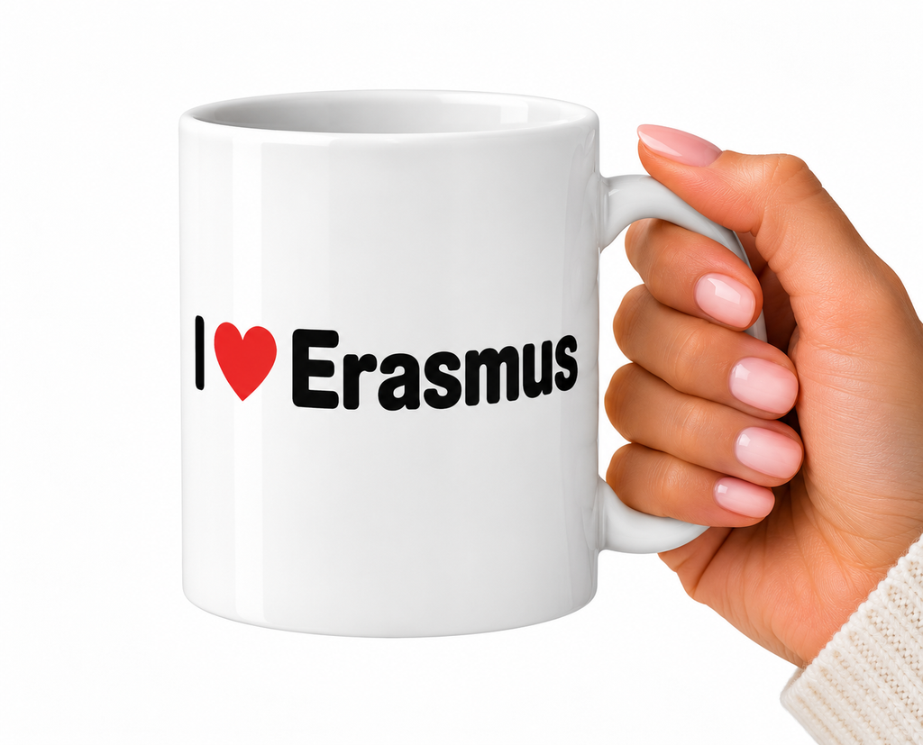 I love Erasmus Ceramic Mug | Erasmus Ceramic Mug