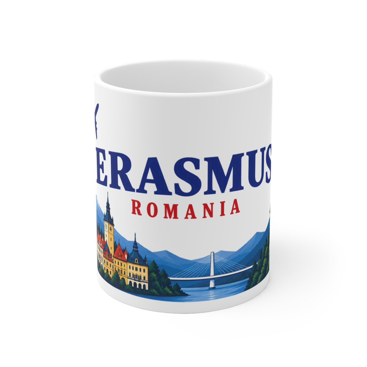Erasmus Romania Print 2 Mug | Erasmus Ceramic Mug