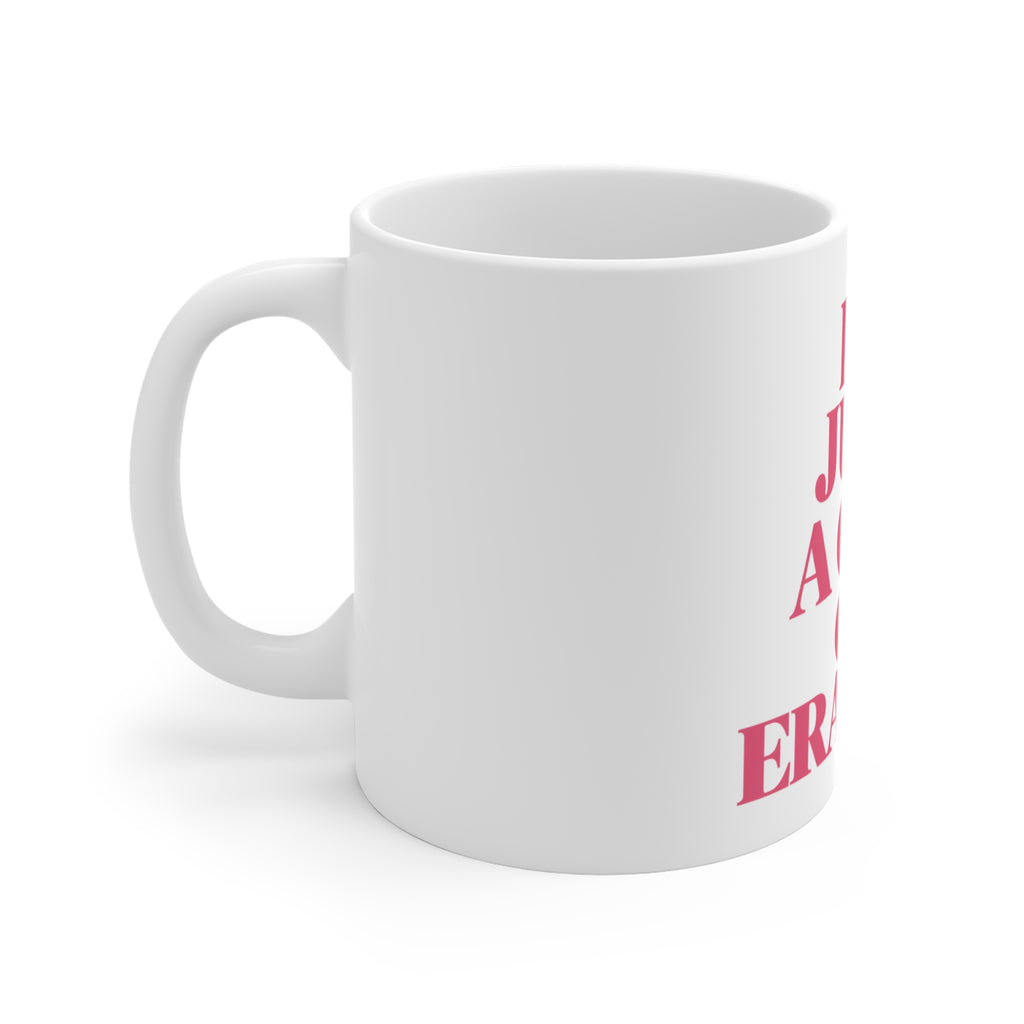 I'm Just a Girl on Erasmus Mug | Erasmus Ceramic Mug